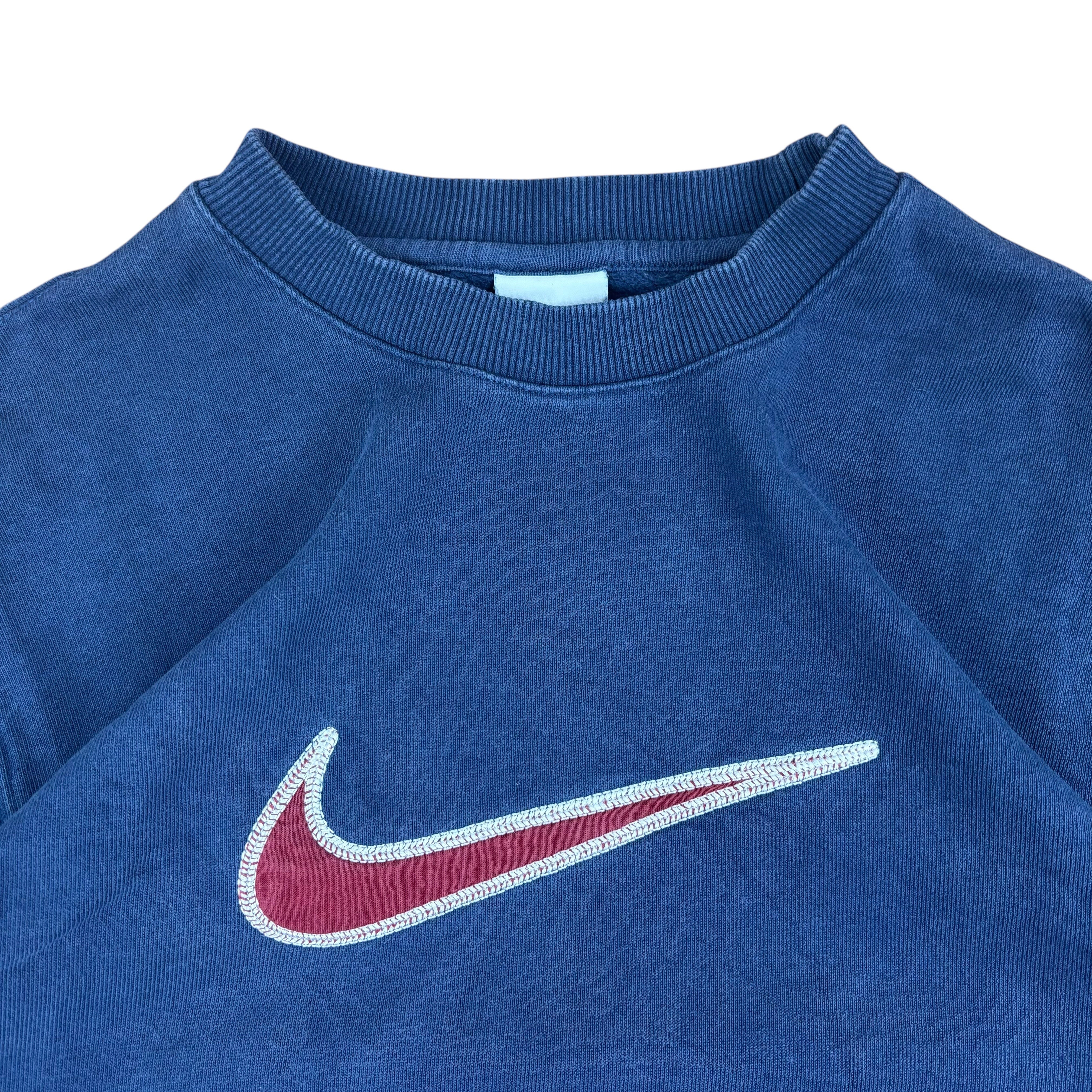Nike Navy Swoosh Sweater (M)