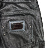 Dolce&Gabanna Y2K Silver Denim Pants (Women’s S)