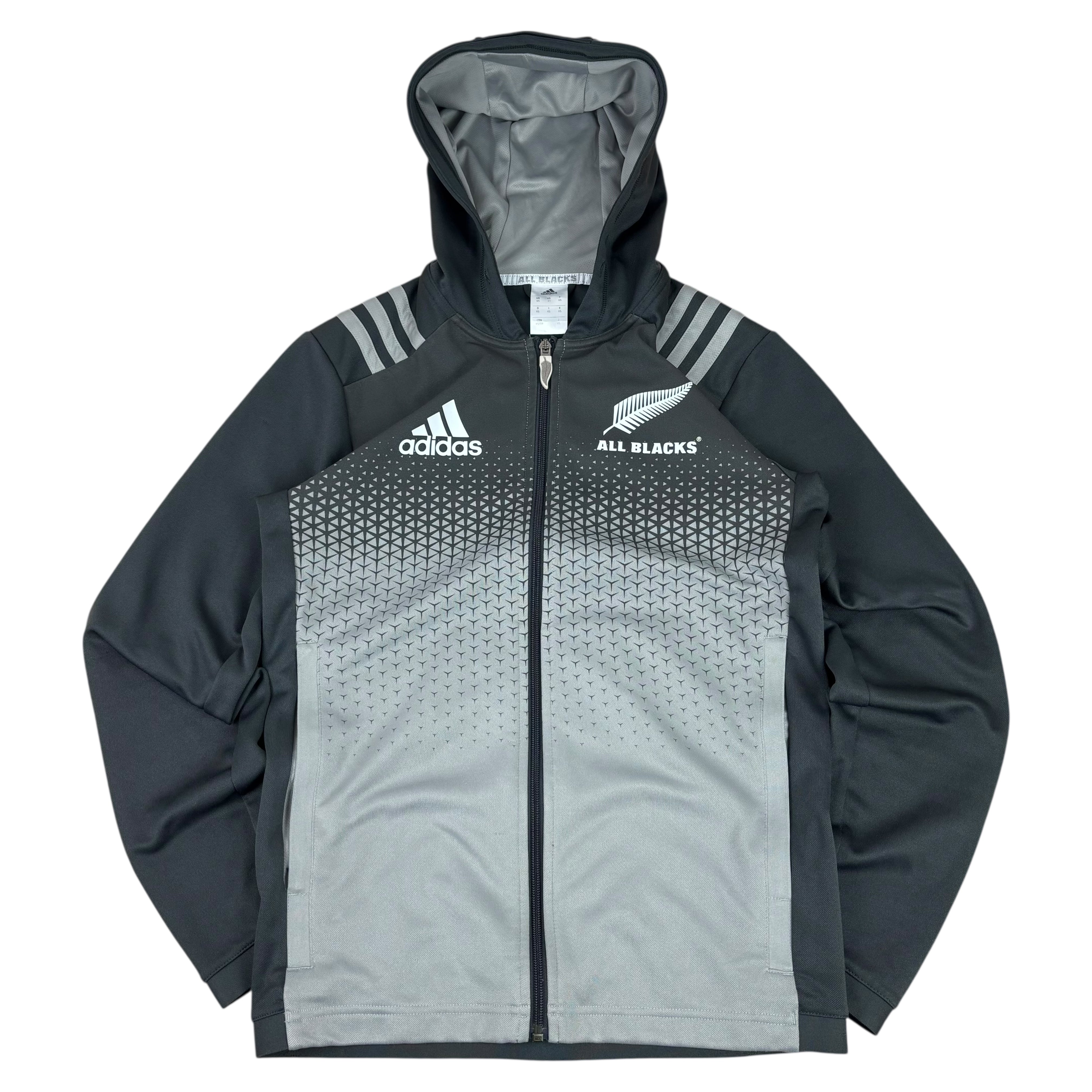 Adidas New Zealand All Blacks Rugby 2017/18 Hoodie (XS)
