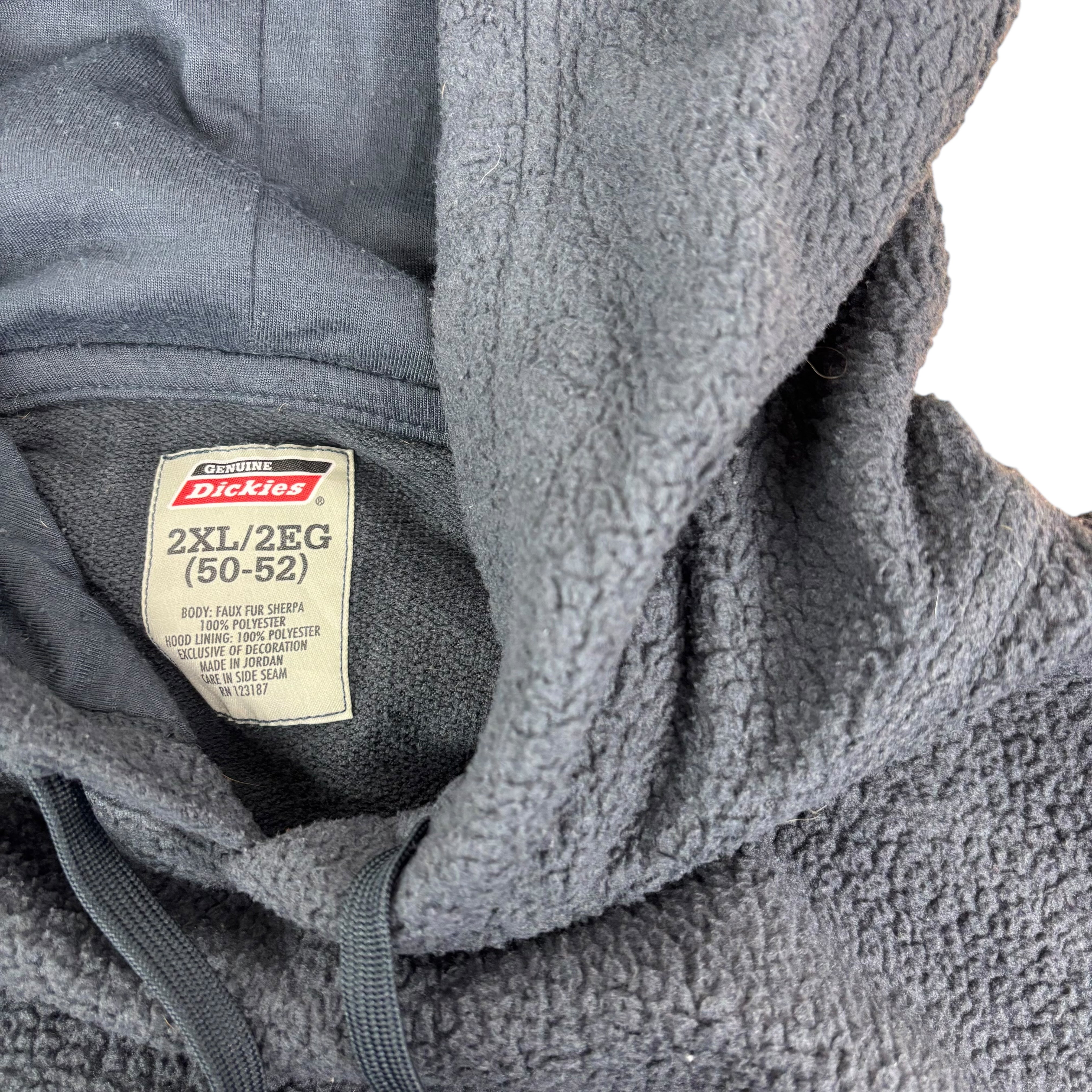Dickies Grey Fleece Hoodie (XXL)
