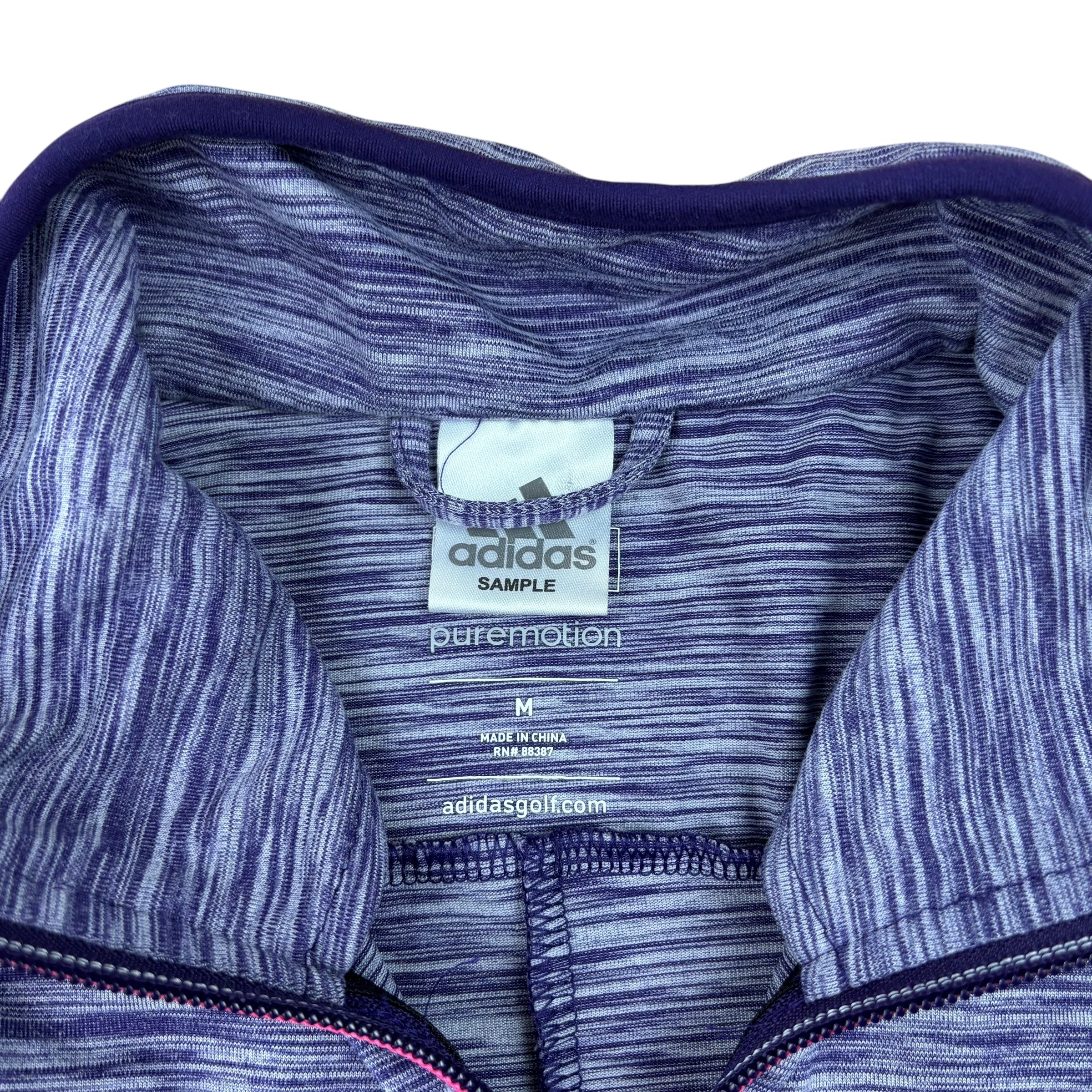 Adidas Purple Sample Track Jacket (Women’s M)