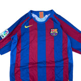 Nike T90 FC Barcelona 2005/06 Home Jersey (XS)