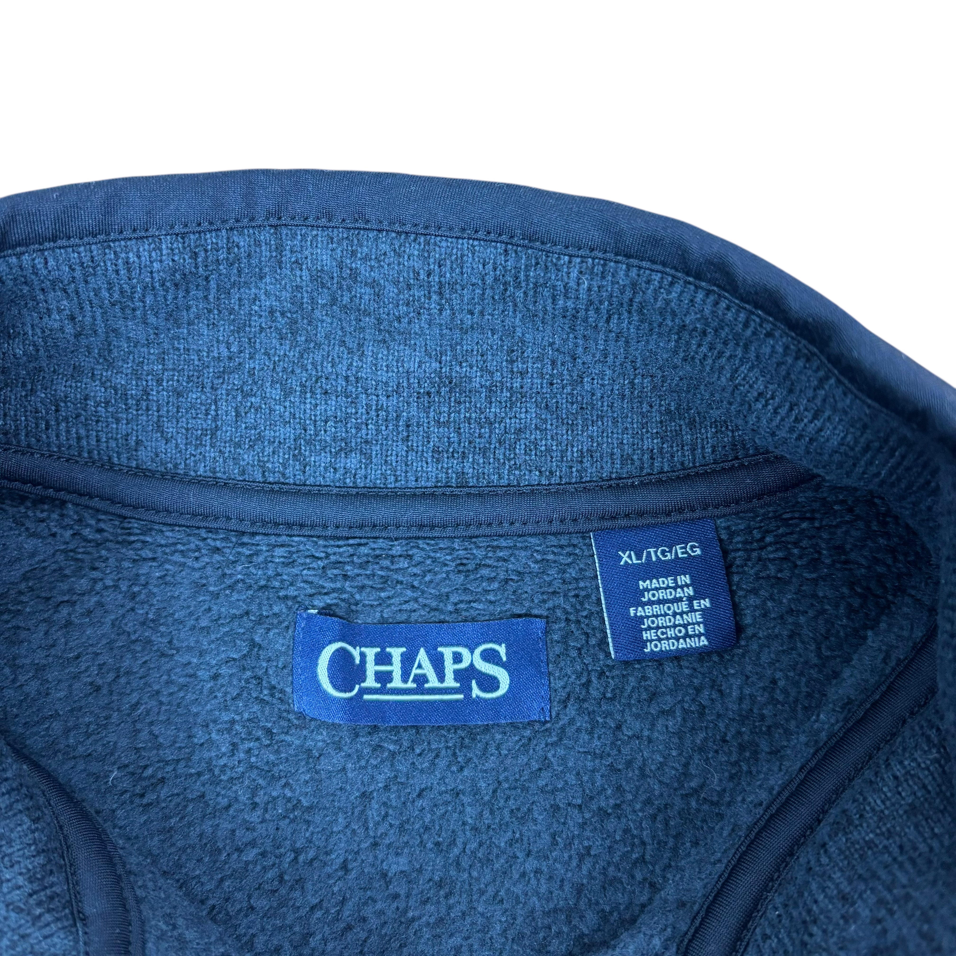 Chaps Ralph Lauren Grey Fleece Gilet (XL)