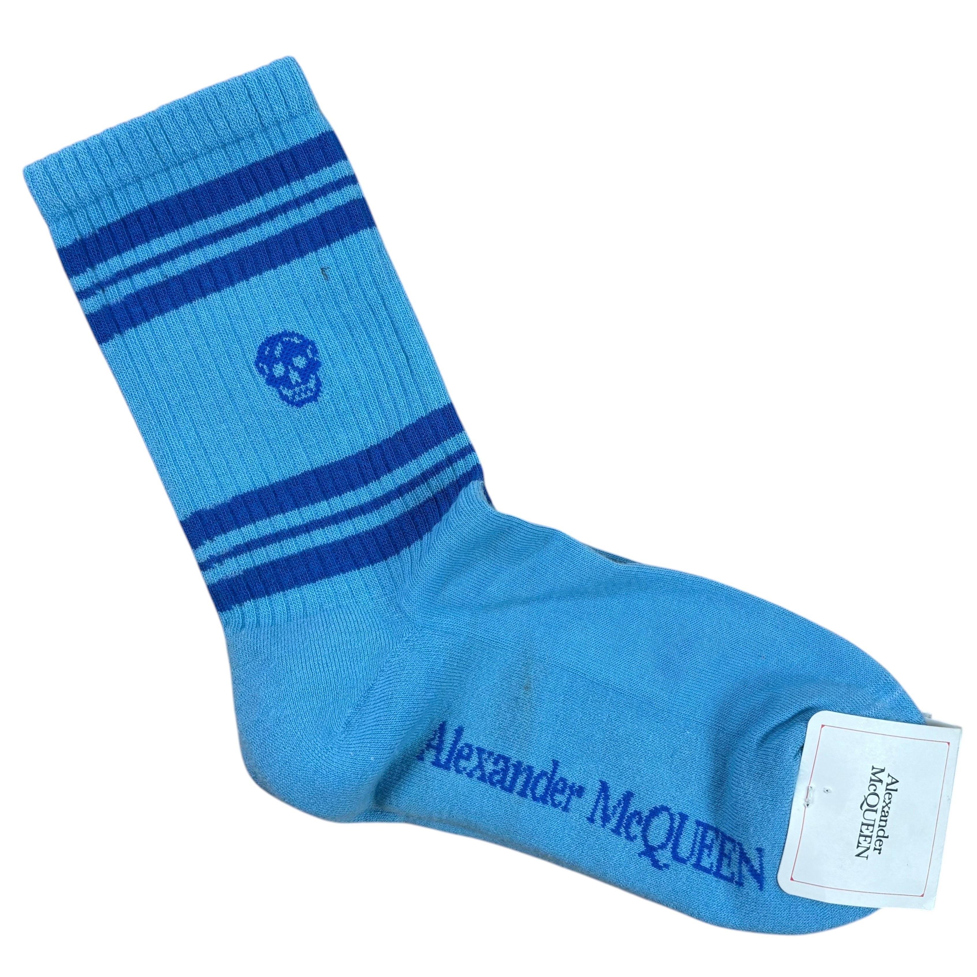 Alexander McQueen Skull Logo Socks (M)