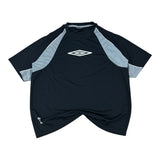 Umbro Black Y2K Logo Tee (S)