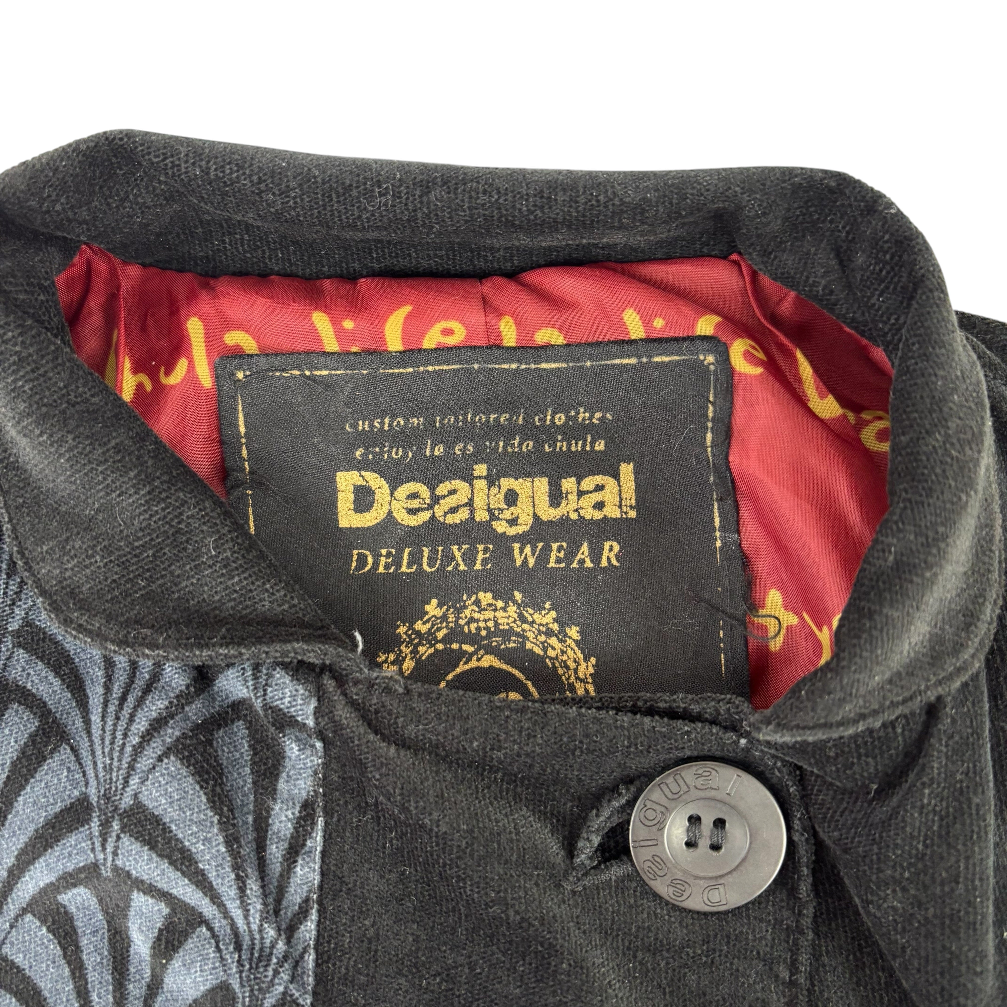 Desigual Deluxe Wear Atypical Chula Life Corduroy Jacket (Women’s S)