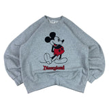 Disney Grey Mickey Mouse Disneyland Sweater (L)