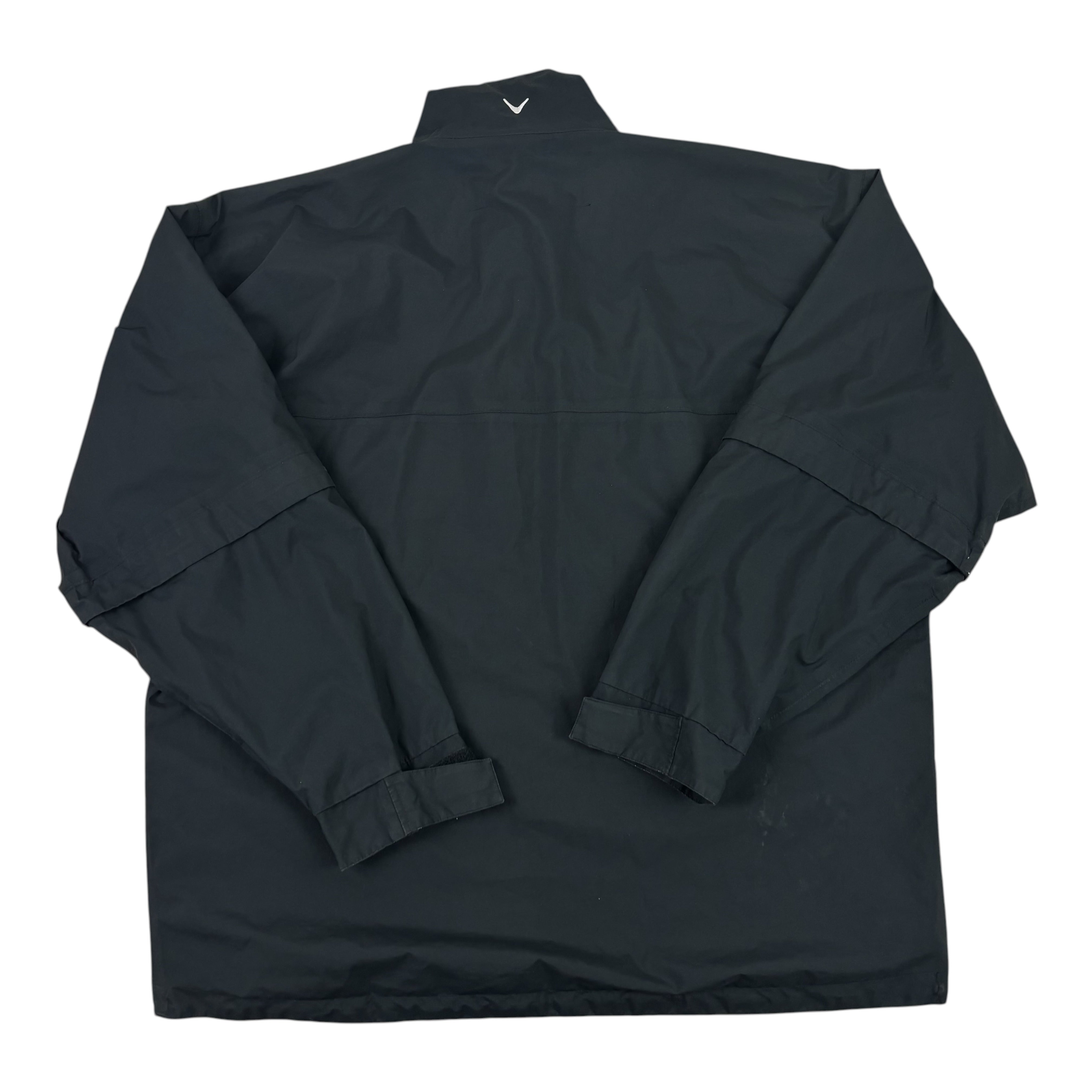 Callaway Golf Black Q-Zip Windbreaker (M)