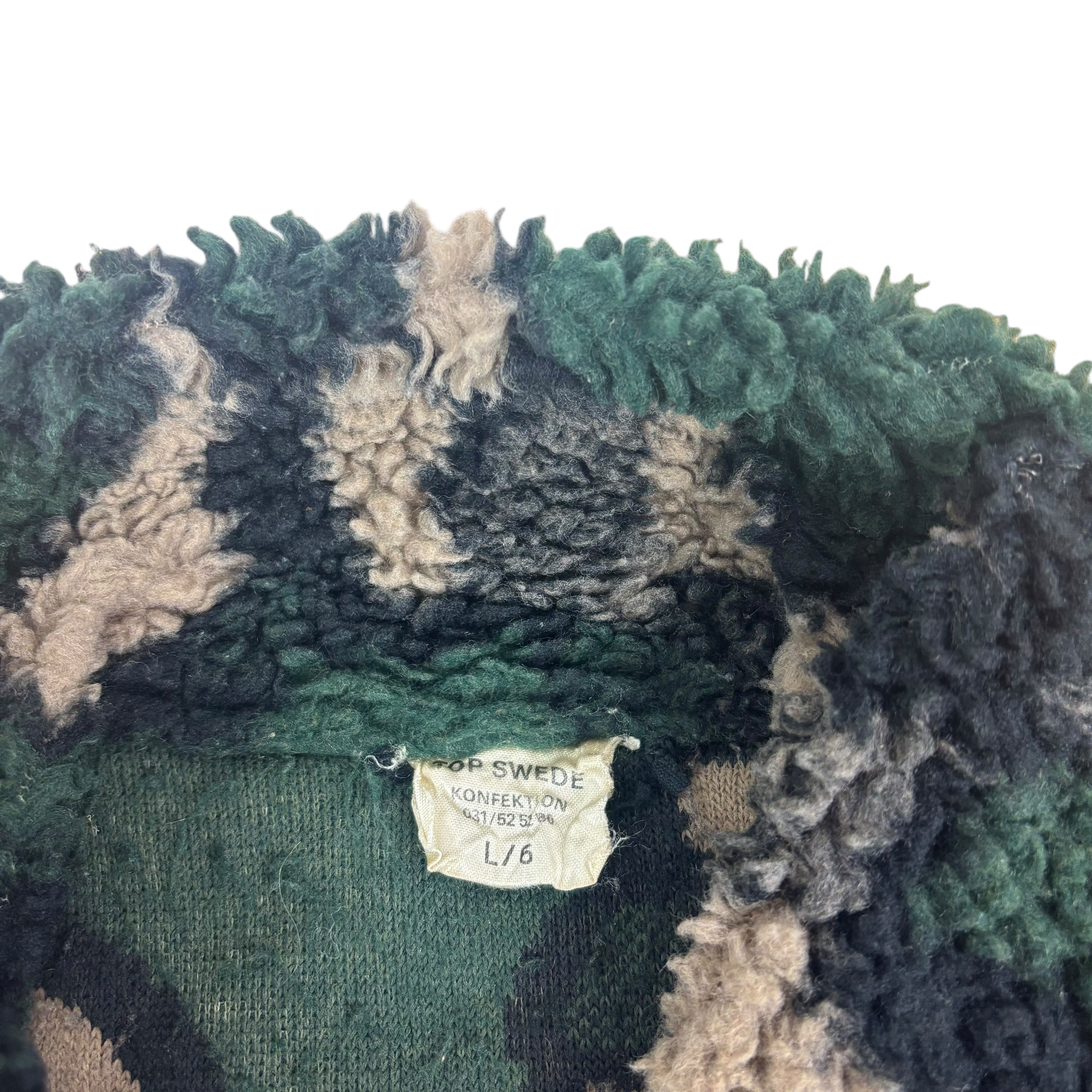 Top Swede Vintage Camo Fleece (L)