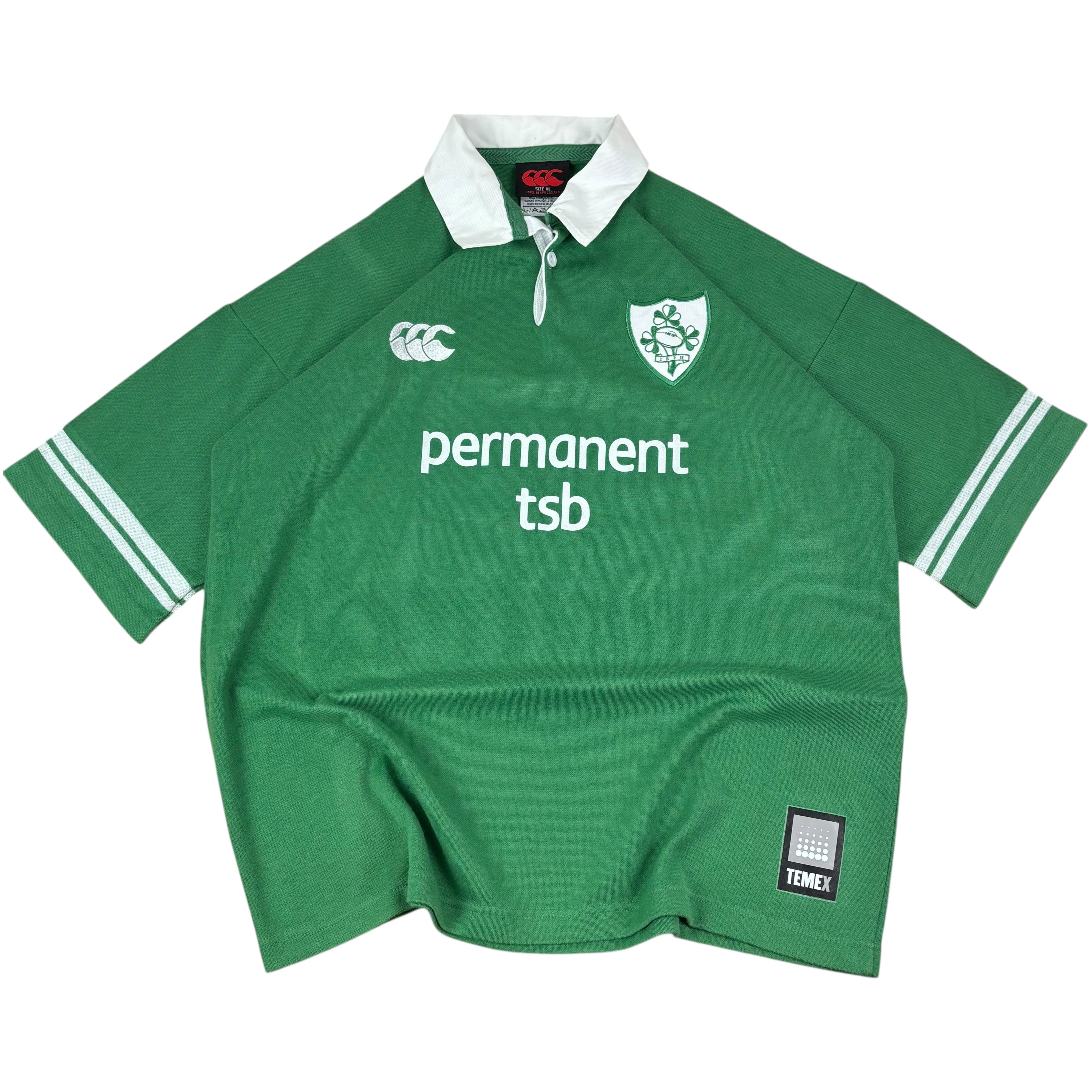Canterbury IRFU Ireland Rugby 2002/04 Home Jersey (XL)