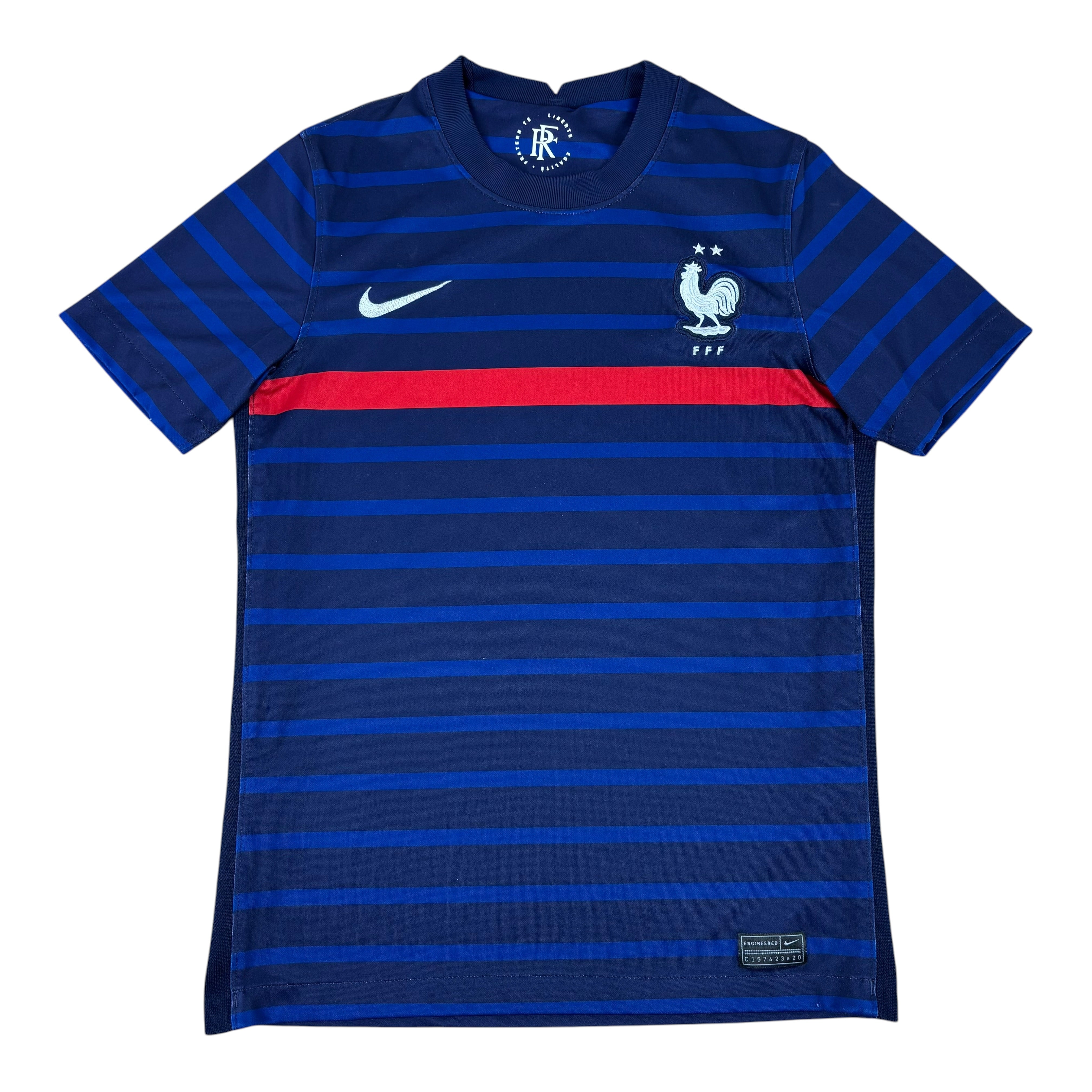 Nike France Football FFF 2020/21 Home Jersey (10-12yrs)