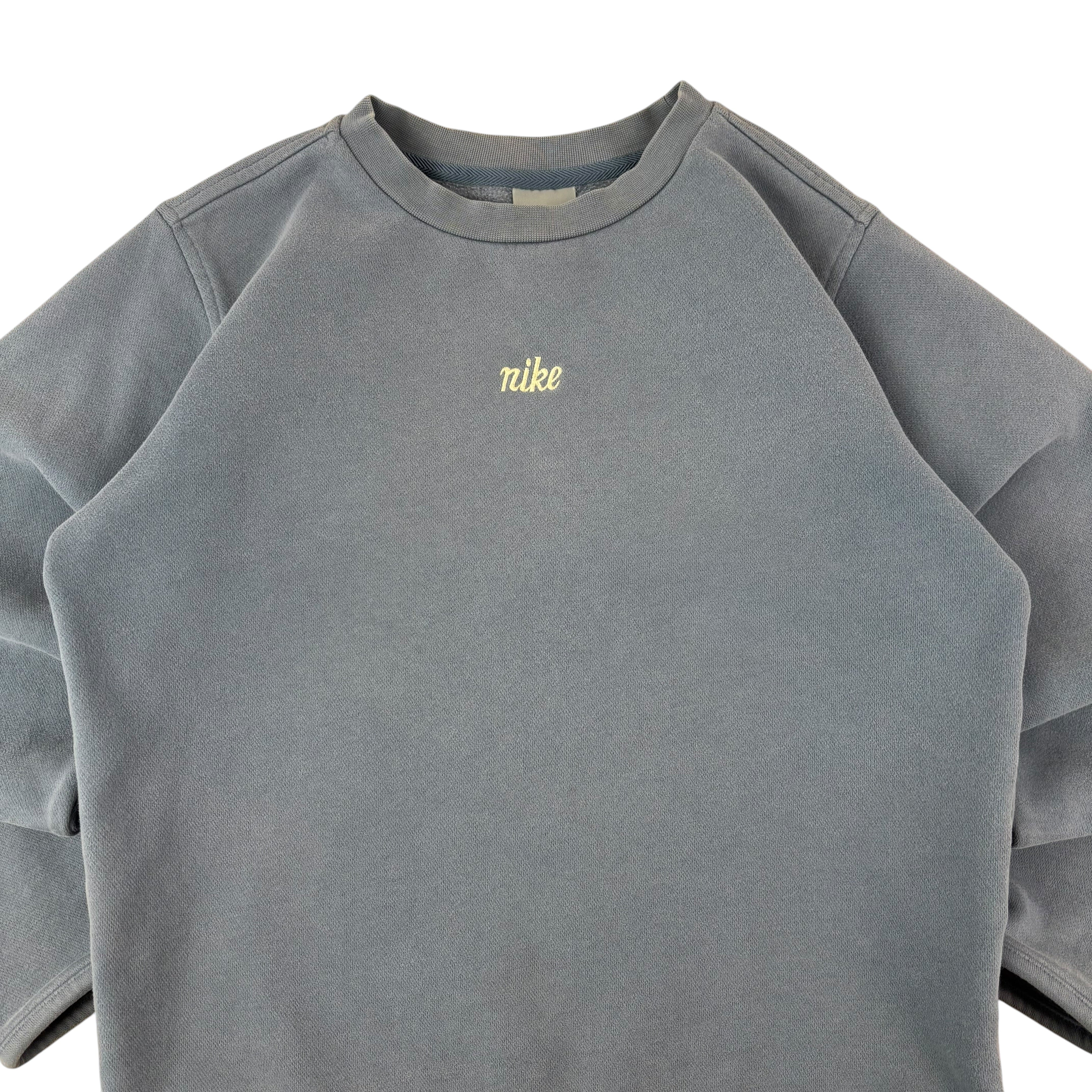 Nike Y2K Cropped Spell-Out Sweater (Women’s M)