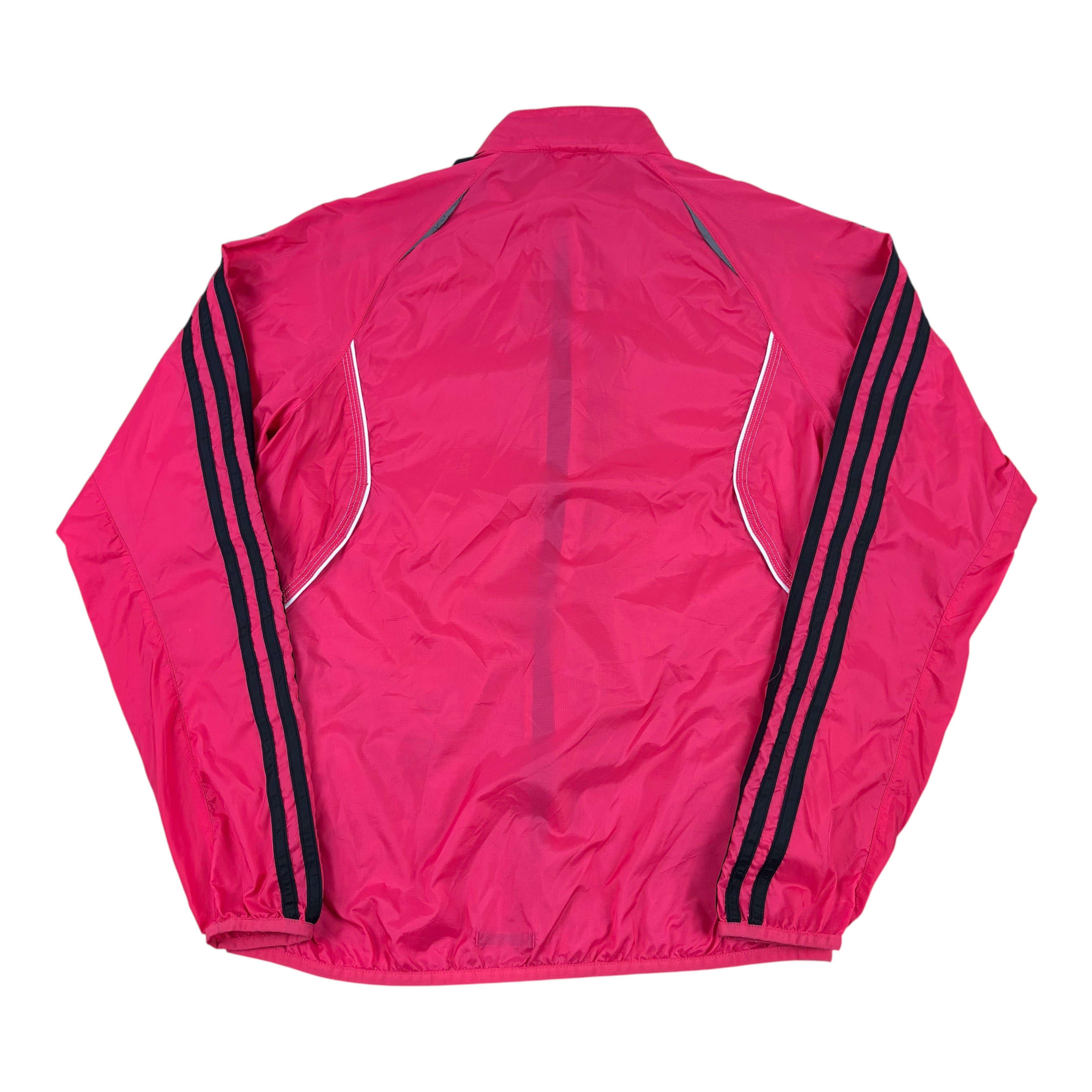 Adidas Y2K Pink Logo Windbreaker (Women’s S)