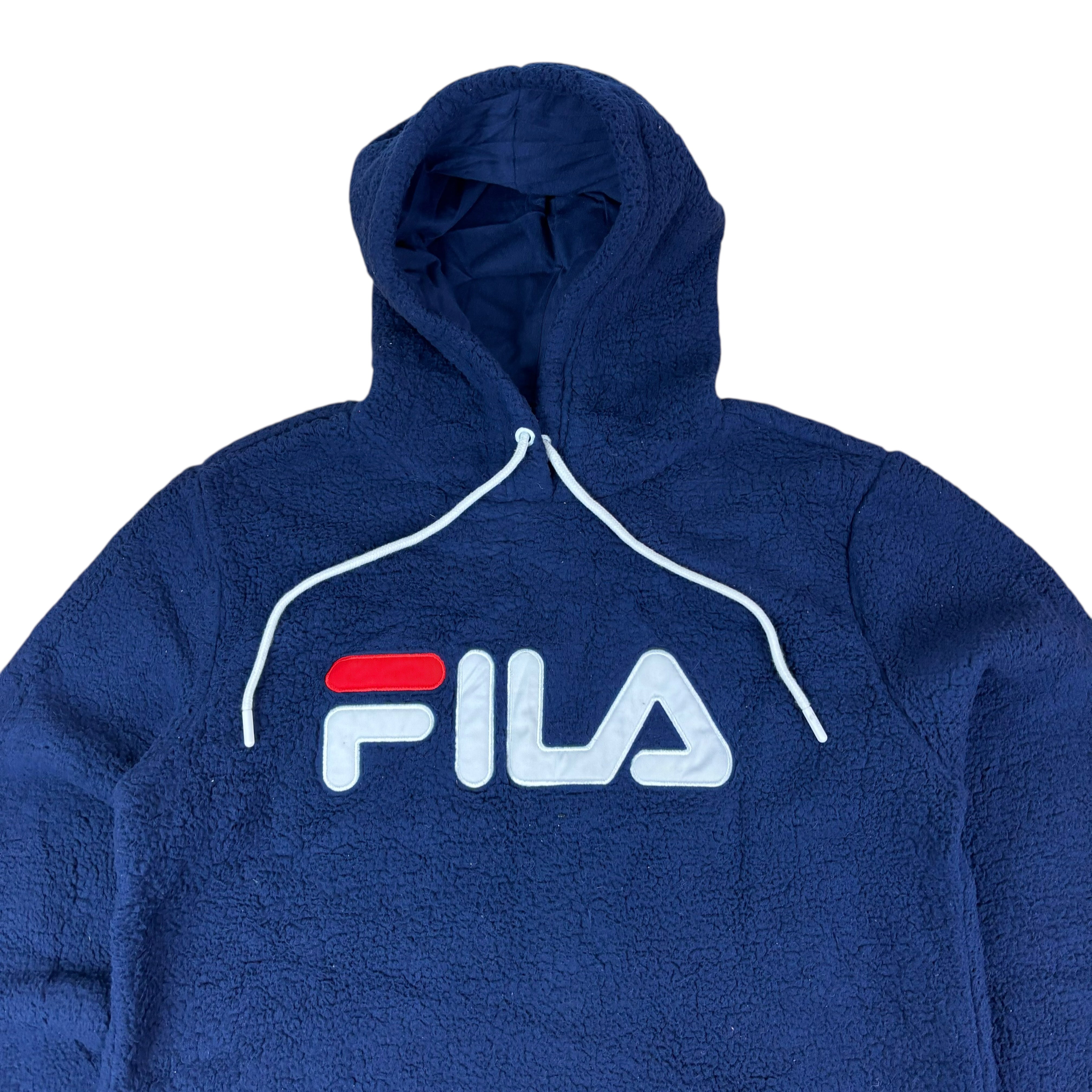 FILA Navy Hooded Sherpa Fleece (Women’s M)