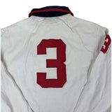 Polo Ralph Lauren 90s White Big Pony LS Polo Shirt (L)