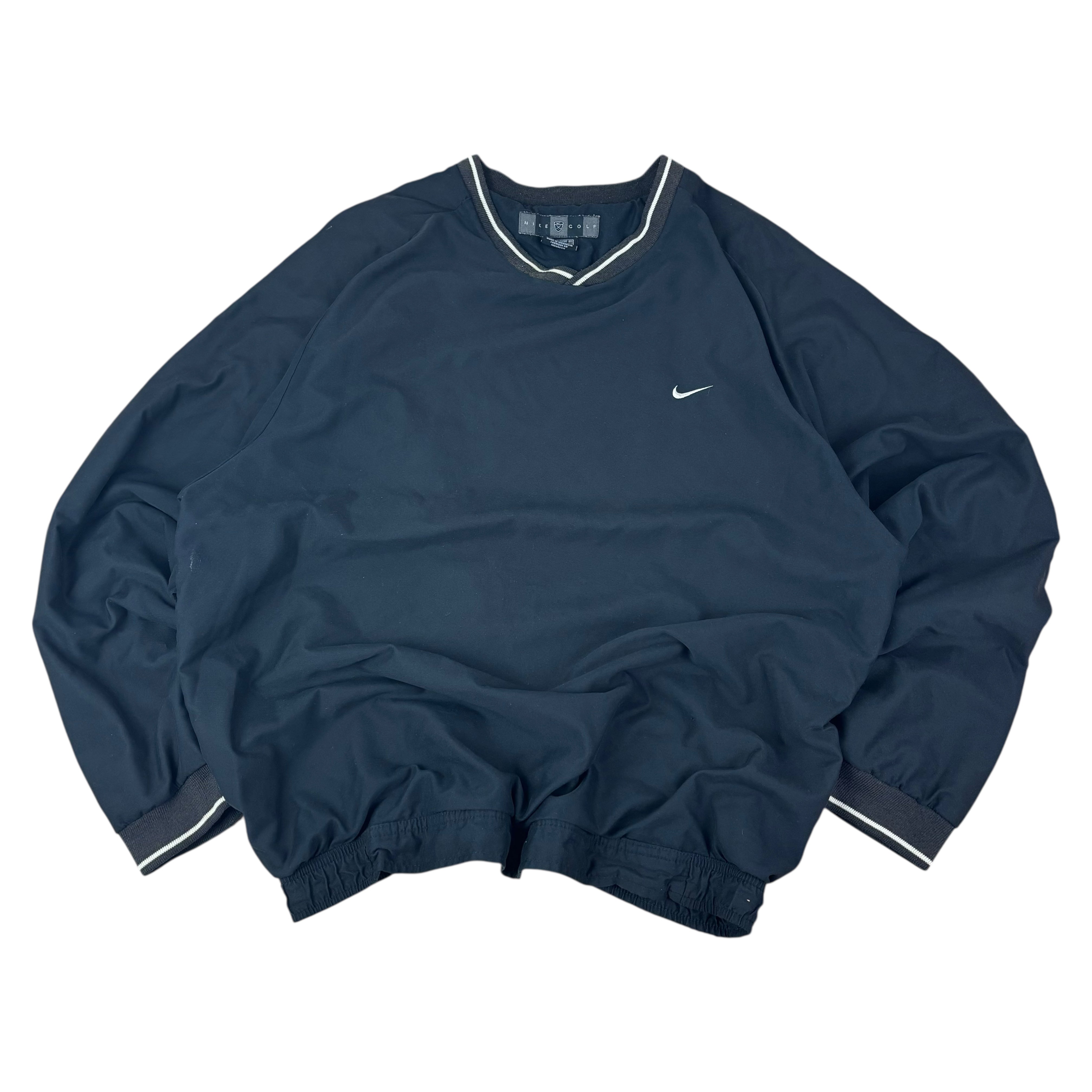 Nike Golf Y2K Black Pull-Over Windbreaker (L)