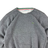 Lacoste Y2K Grey Logo Sweater (Women’s M)