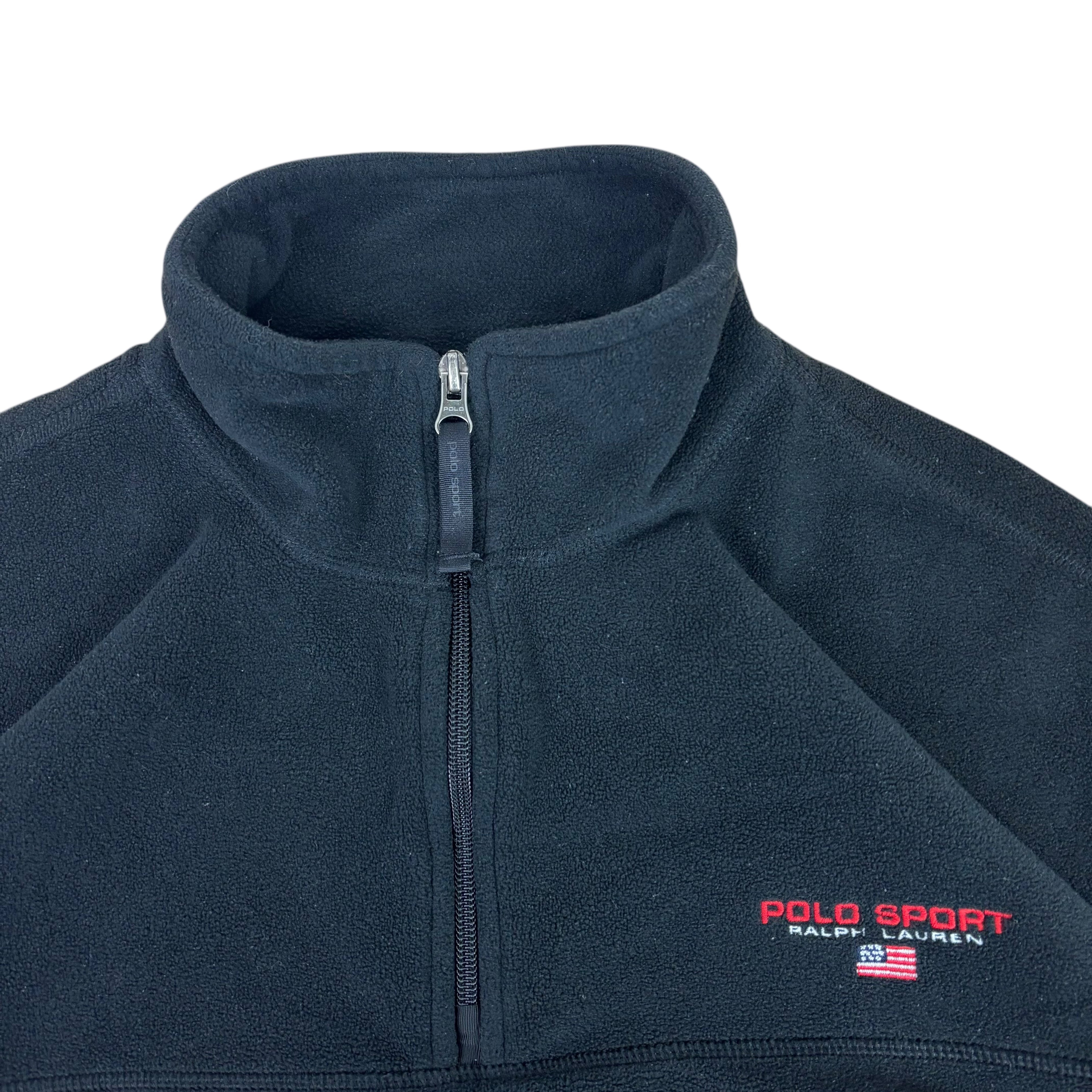 Polo Sport Ralph Lauren Black PolarTec Fleece (XL)
