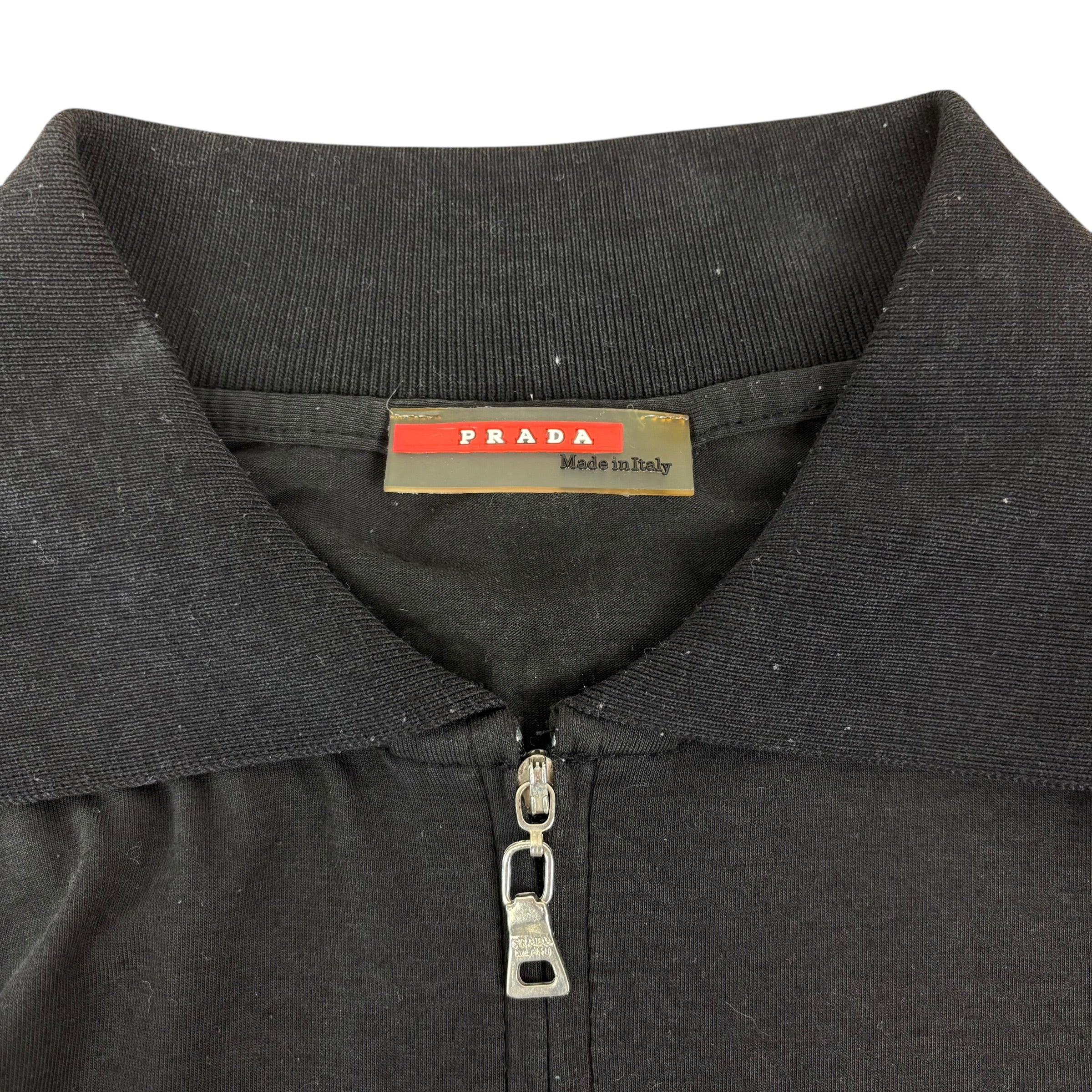Prada Sport Q-Zip Polo Shirt (M)