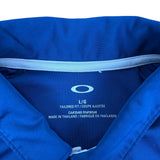 Oakley Y2K Blue Golf Polo Shirt (L)