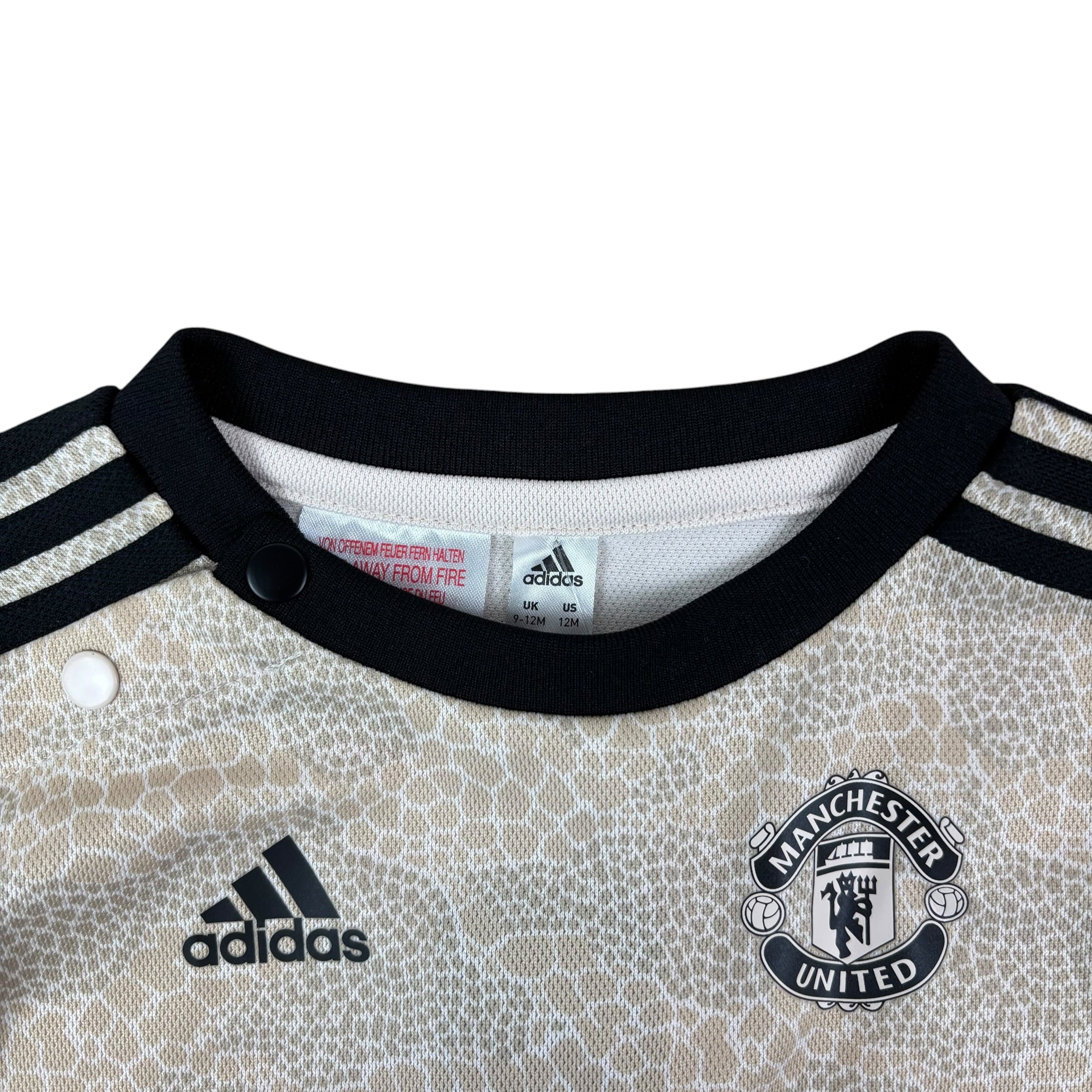 Adidas Manchester United FC 2019/20 Away Jersey BNWT (9-12mnths)