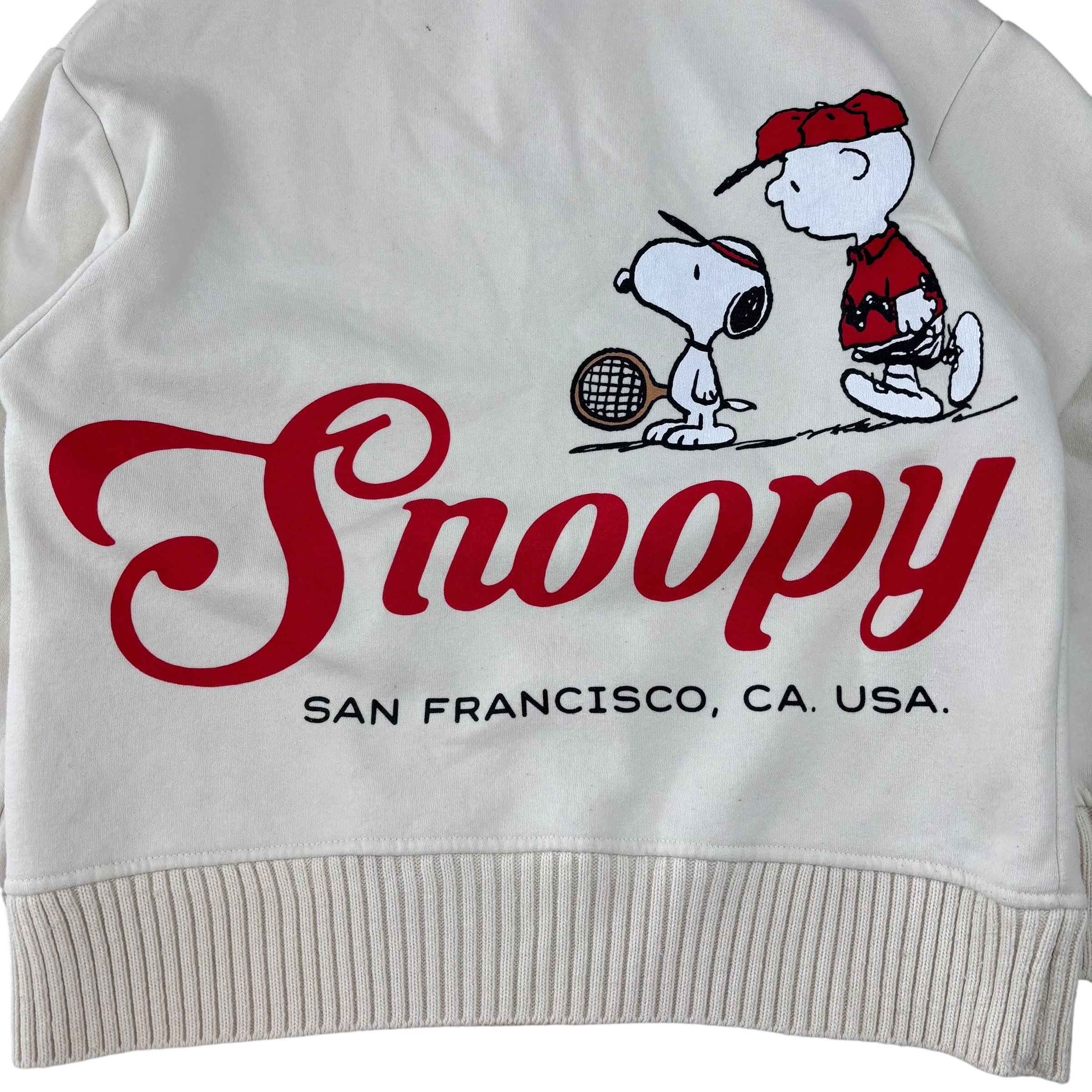 Zara Peanuts Snoopy Graphic Track Jacket (Women’s S)