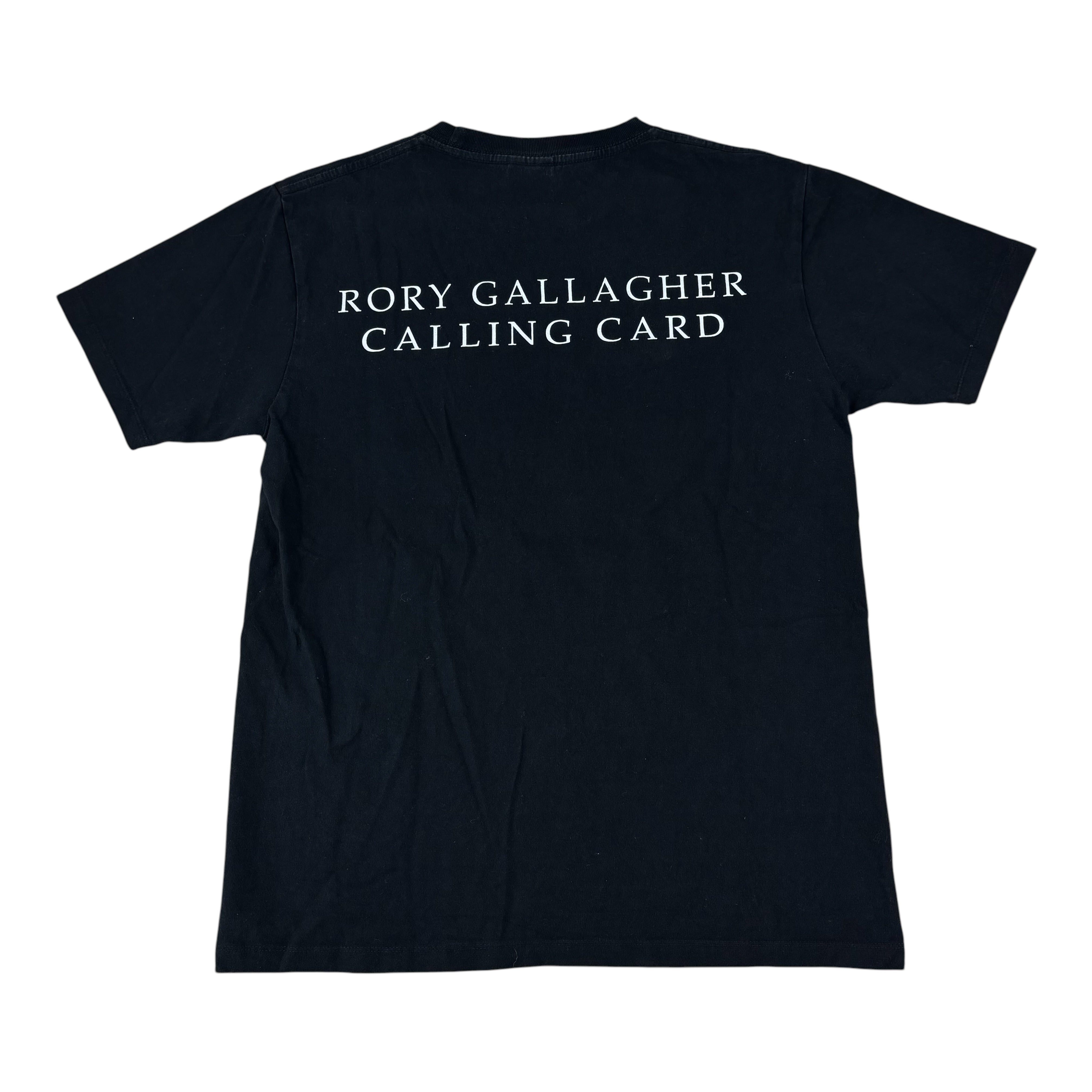Rock@Tees Rory Gallagher Calling Card Graphic Tee (M)