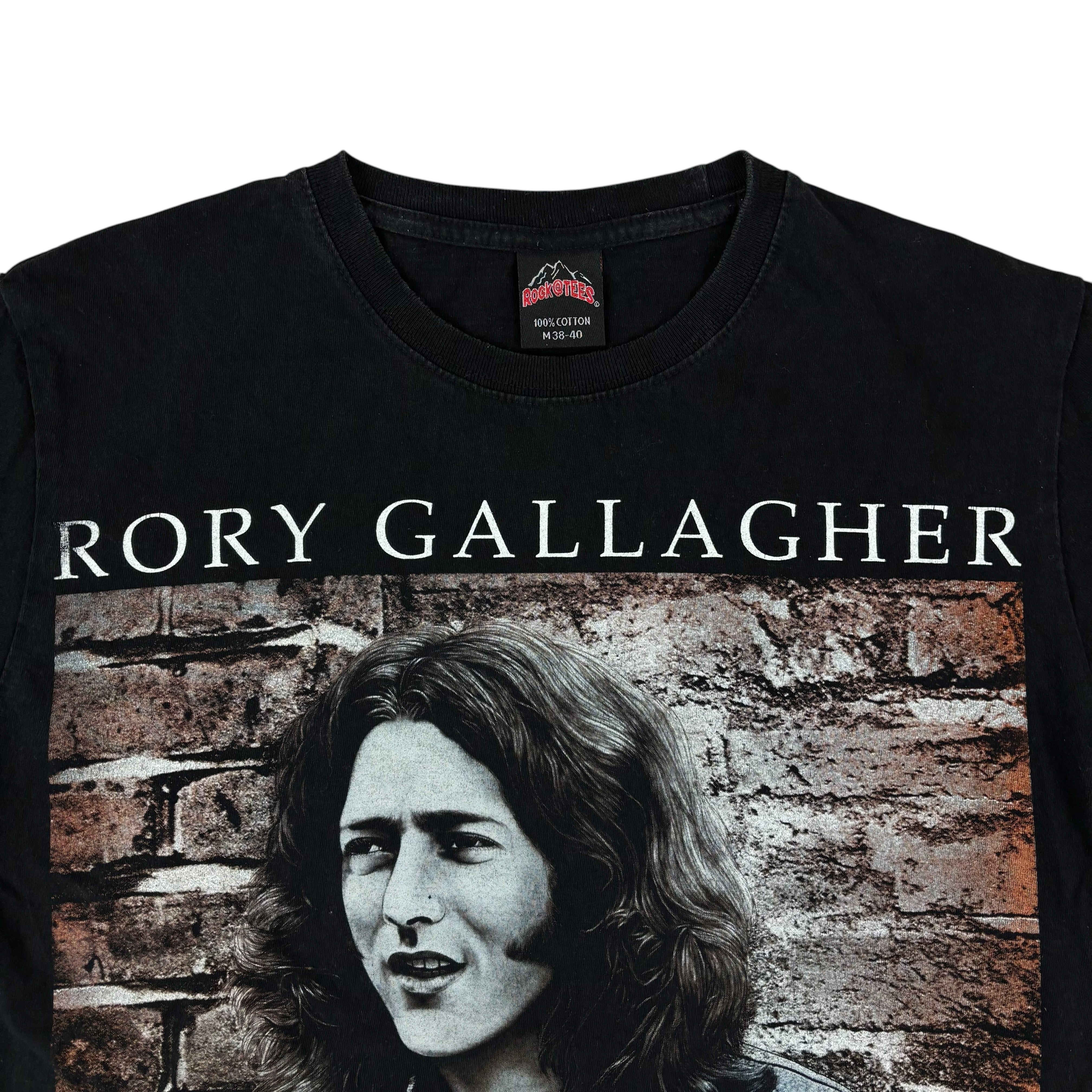 Rock@Tees Rory Gallagher Calling Card Graphic Tee (M)