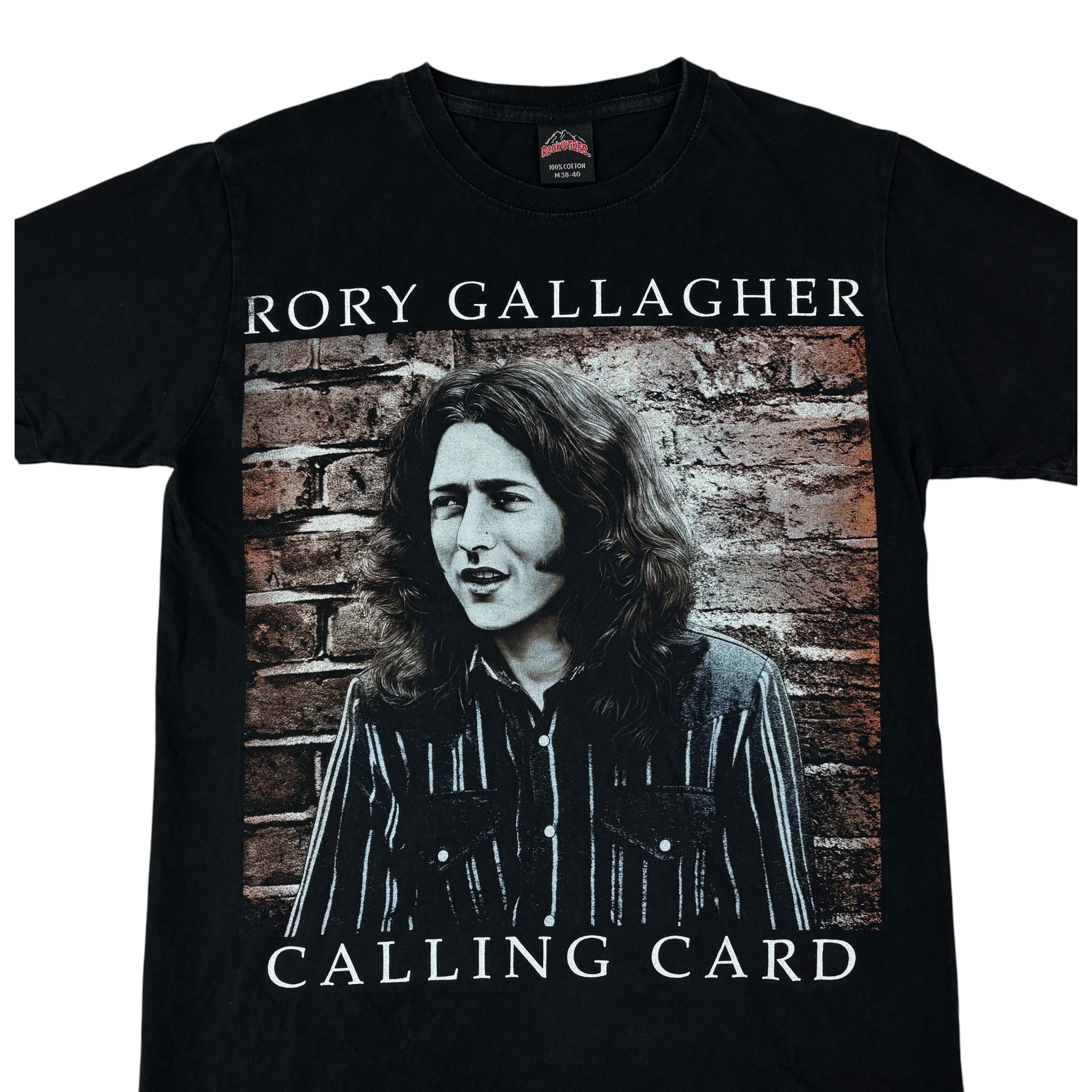 Rock@Tees Rory Gallagher Calling Card Graphic Tee (M)