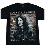 Rock@Tees Rory Gallagher Calling Card Graphic Tee (M)