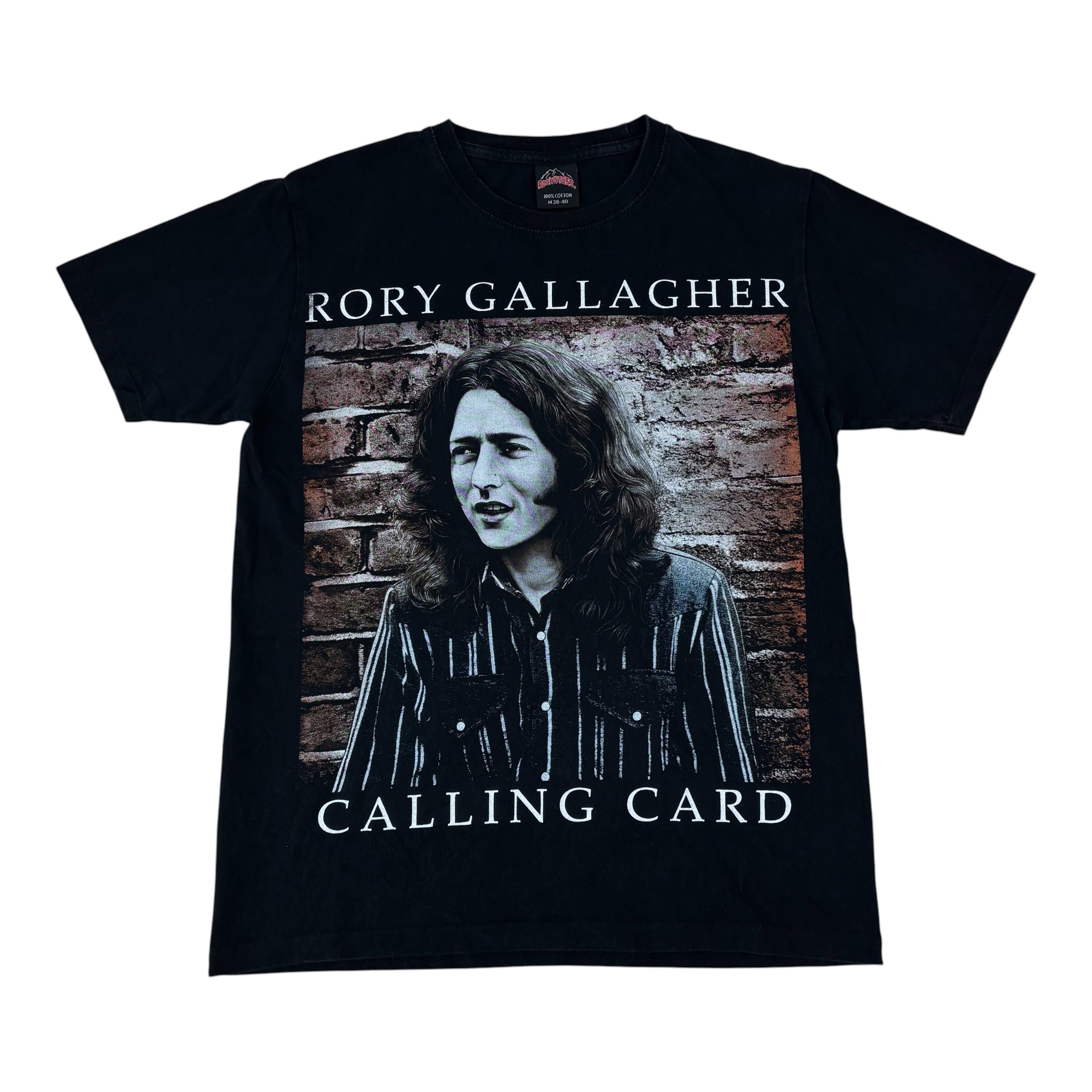 Rock@Tees Rory Gallagher Calling Card Graphic Tee (M)