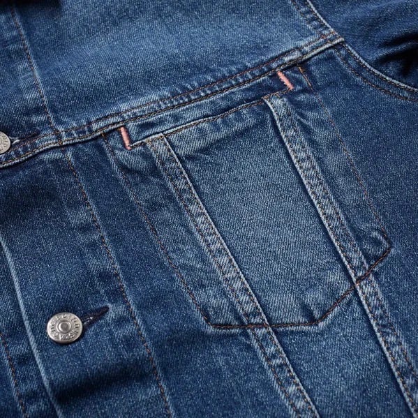 Acne Studios Pass Mid Blue Denim Jacket (Women’s S)
