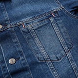 Acne Studios Pass Mid Blue Denim Jacket (Women’s S)
