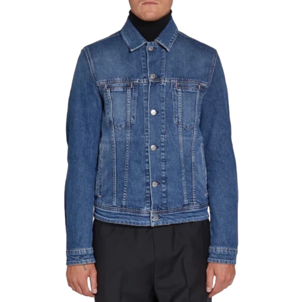 Acne Studios Pass Mid Blue Denim Jacket (Women’s S)