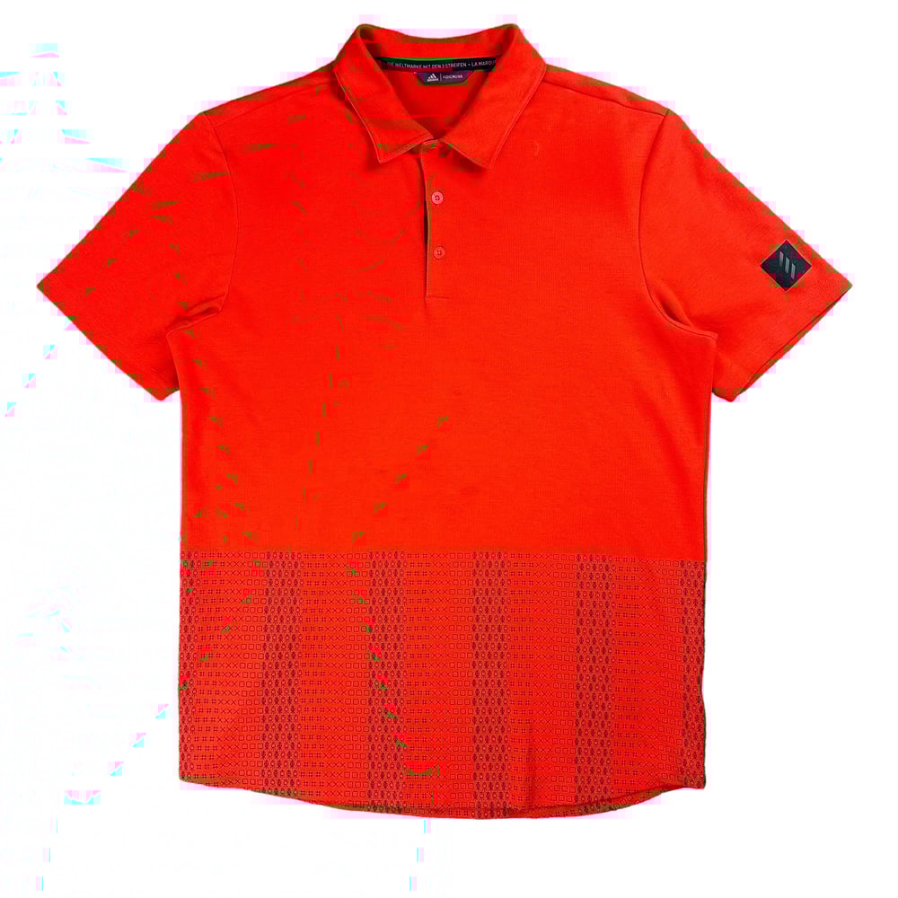 Adidas AdiCross Pattern Golf Polo Shirt (M)