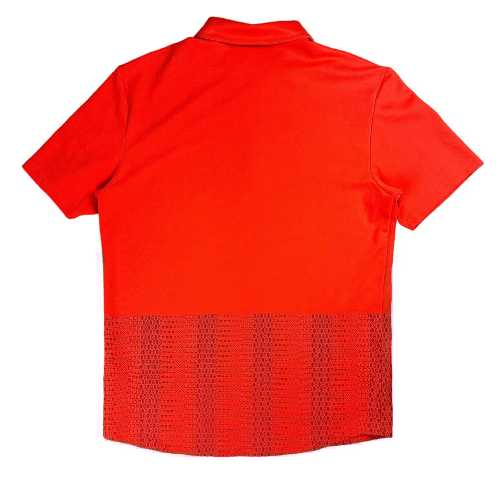 Adidas AdiCross Pattern Golf Polo Shirt (M)