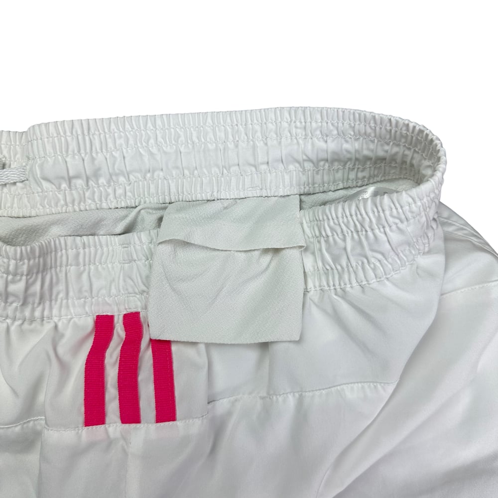 Adidas White Cropped Shorts (Women’s XL)