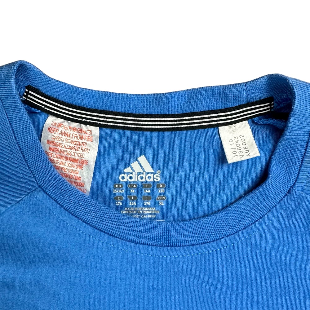 Adidas Y2K Puff Print Logo Tee (S)