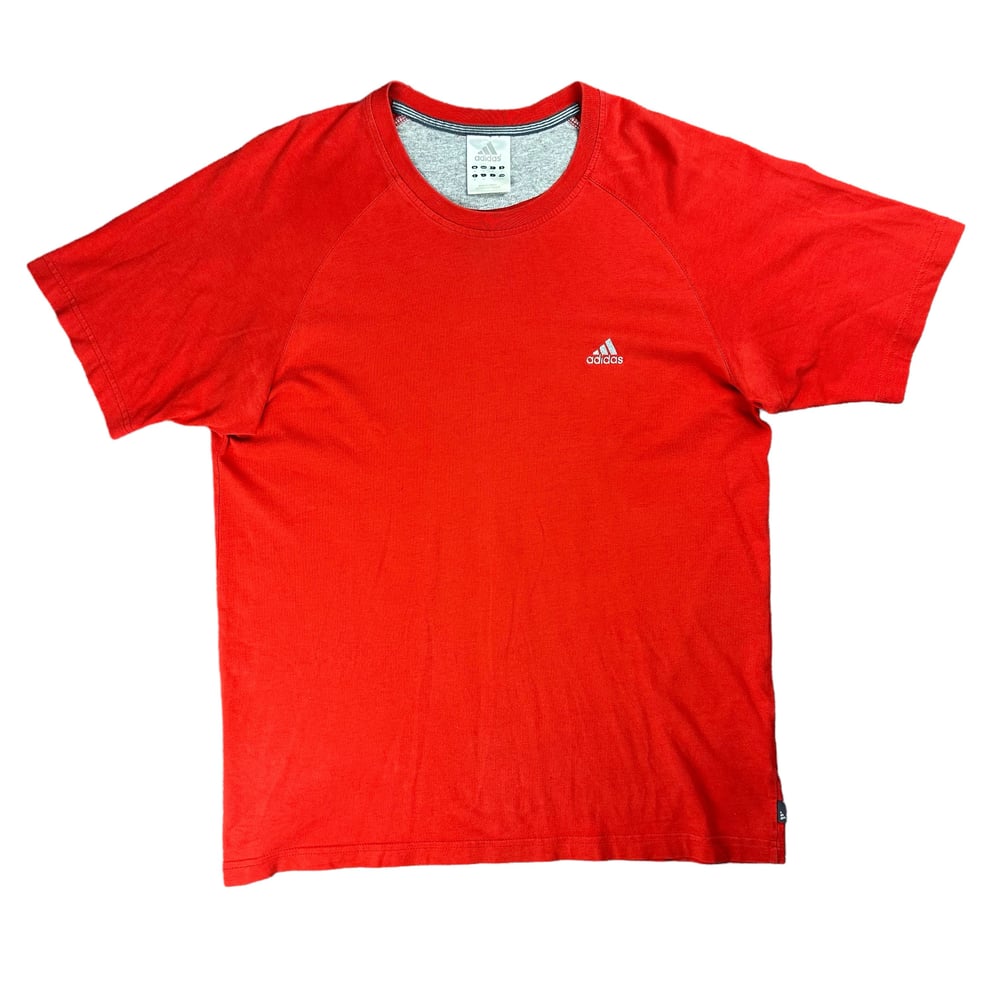 Adidas Y2K Red Logo Tee (M)