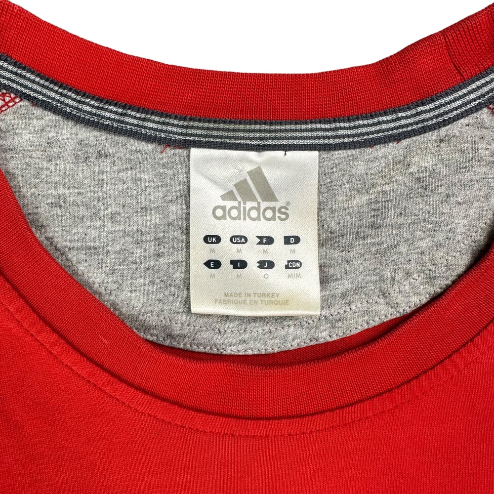 Adidas Y2K Red Logo Tee (M)