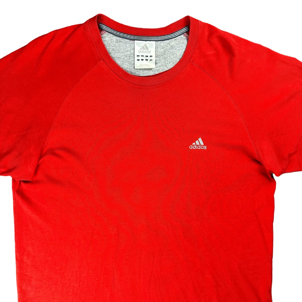 Adidas Y2K Red Logo Tee (M)