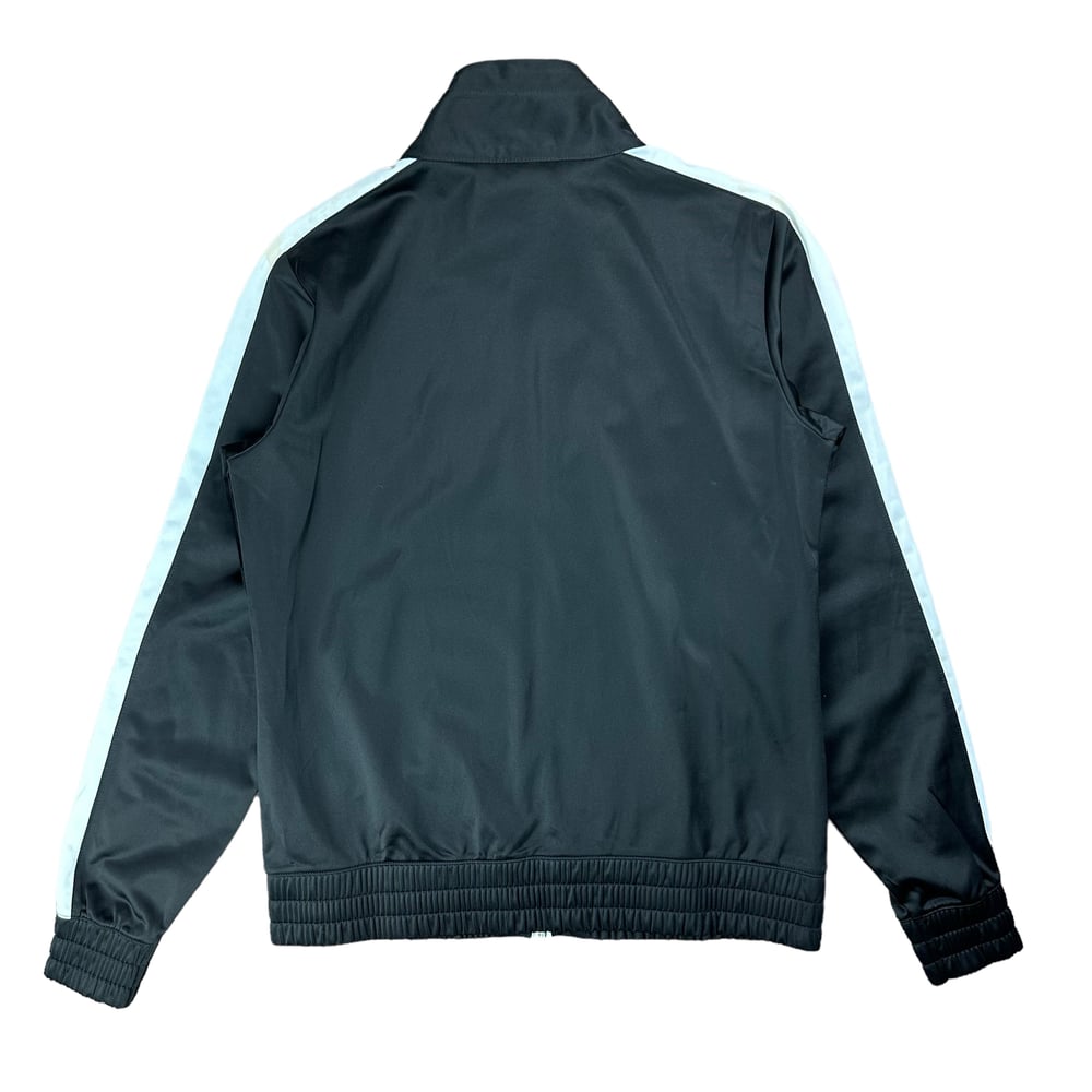 Champion Black Logo Track Jacket (S)
