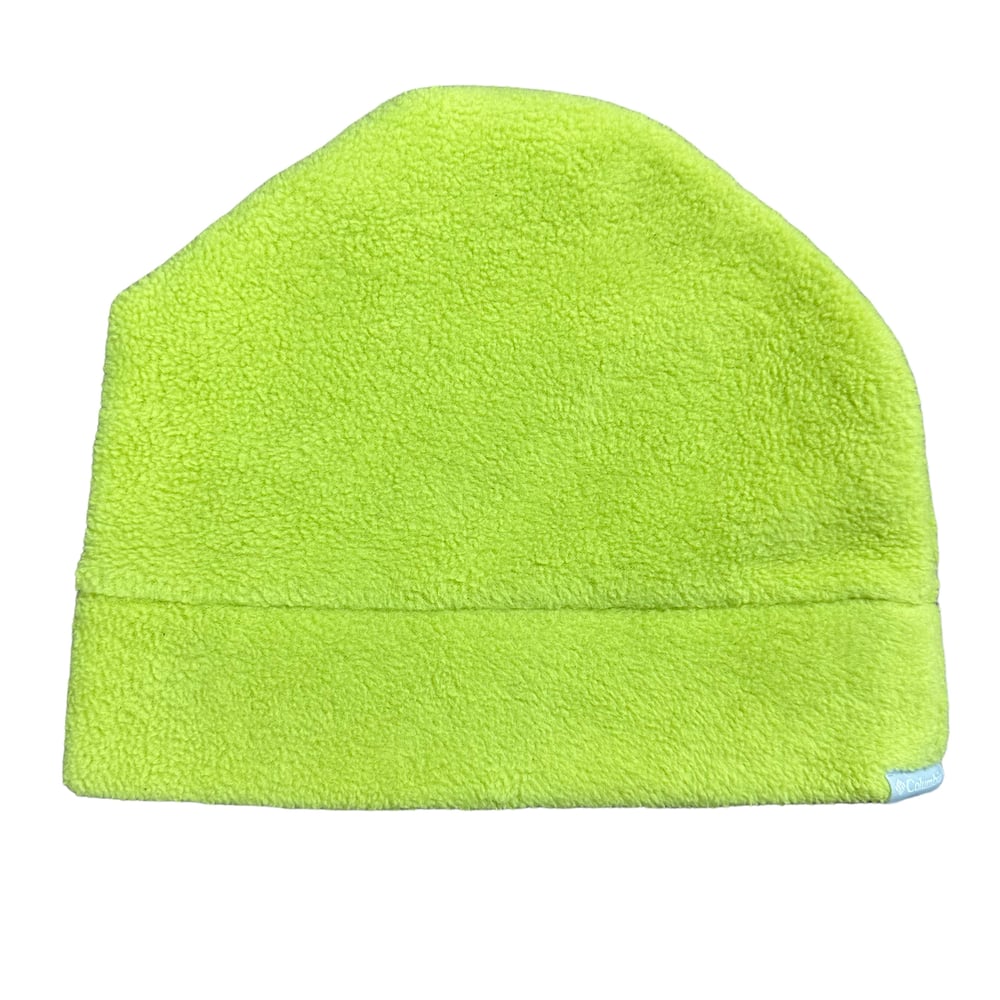 Columbia Green Fleece Beanie (Youth XL)