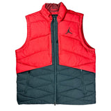 Jordan Y2K Red & Black Puffer Gilet (XL)