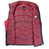 Jordan Y2K Red & Black Puffer Gilet (XL)