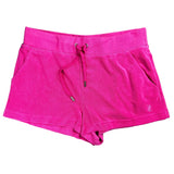Juicy Couture Pink Towel Fleece Shorts BNWT (Women’s L)