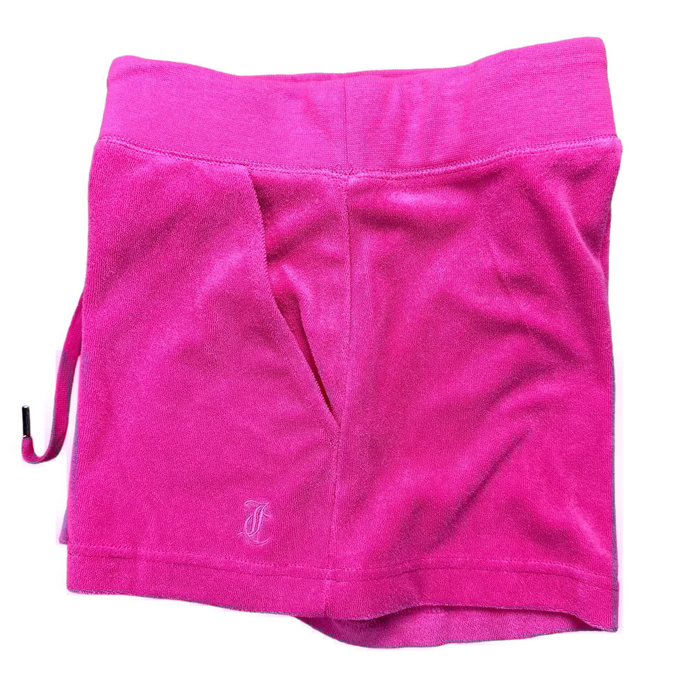 Juicy Couture Pink Towel Fleece Shorts BNWT (Women’s L)