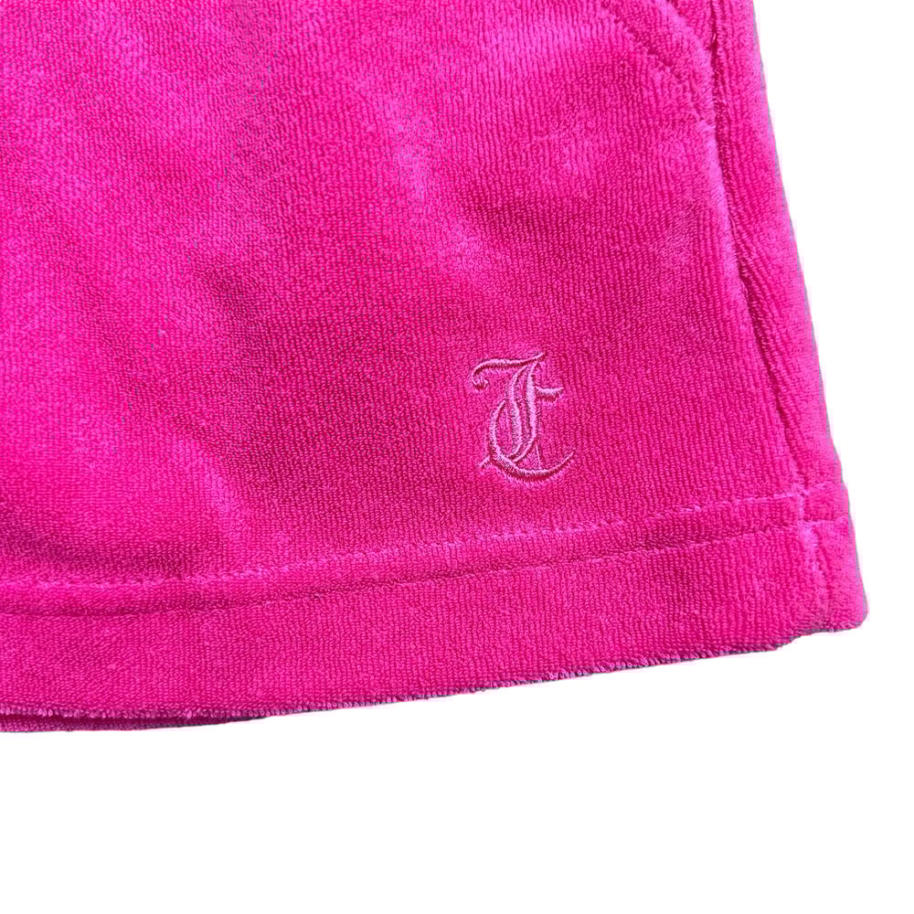 Juicy Couture Pink Towel Fleece Shorts BNWT (Women’s L)