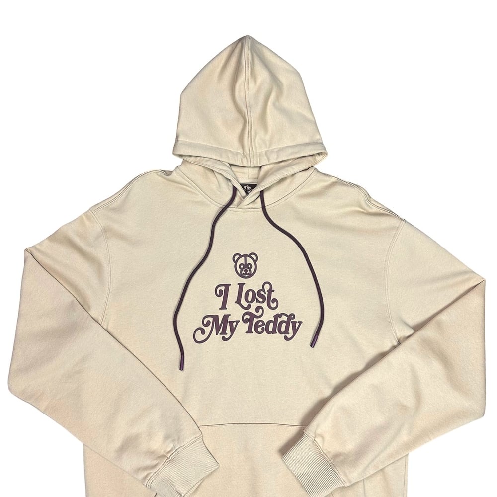 Peeco Lost Teddy Heavyweight Oversized Hoodie (Sand)
