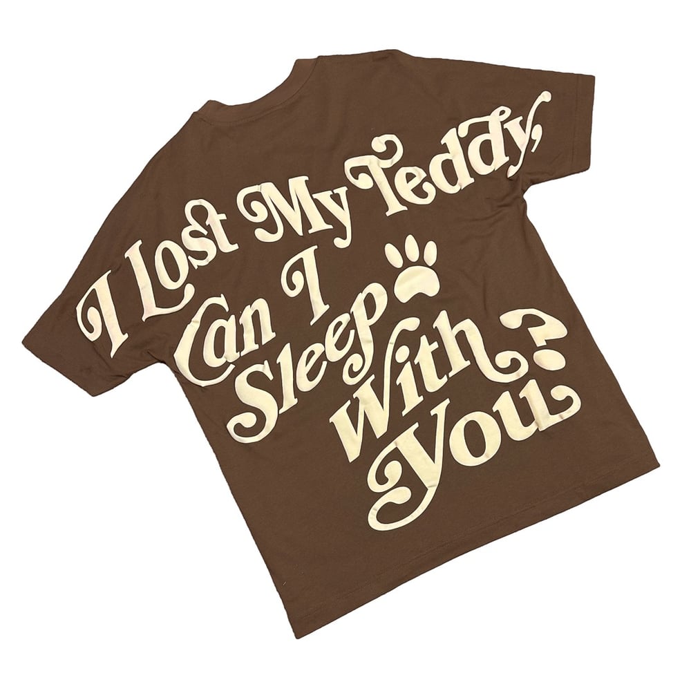 Peeco Lost Teddy Heavyweight Oversized Tee (Chocolate)